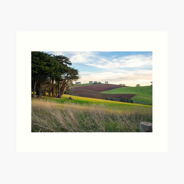 Item preview, Ploughed Fields Thorpdale designed and sold by WendyJC.