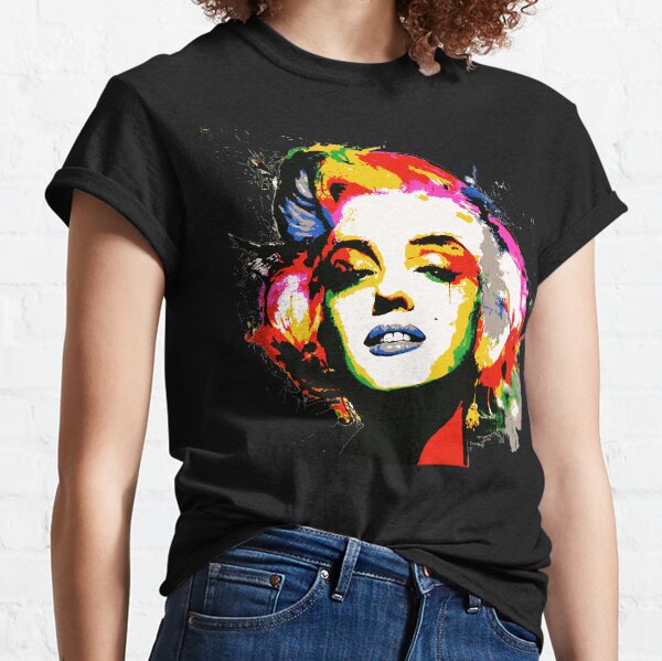 Marilyn Monroe | Rainbow Marilyn | Pop Art Marilyn Monroe Classic T-Shirt