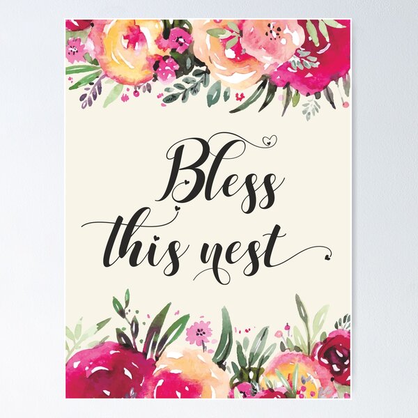 Item preview, Bless this nest Gift Idea designed and sold by tanabe.