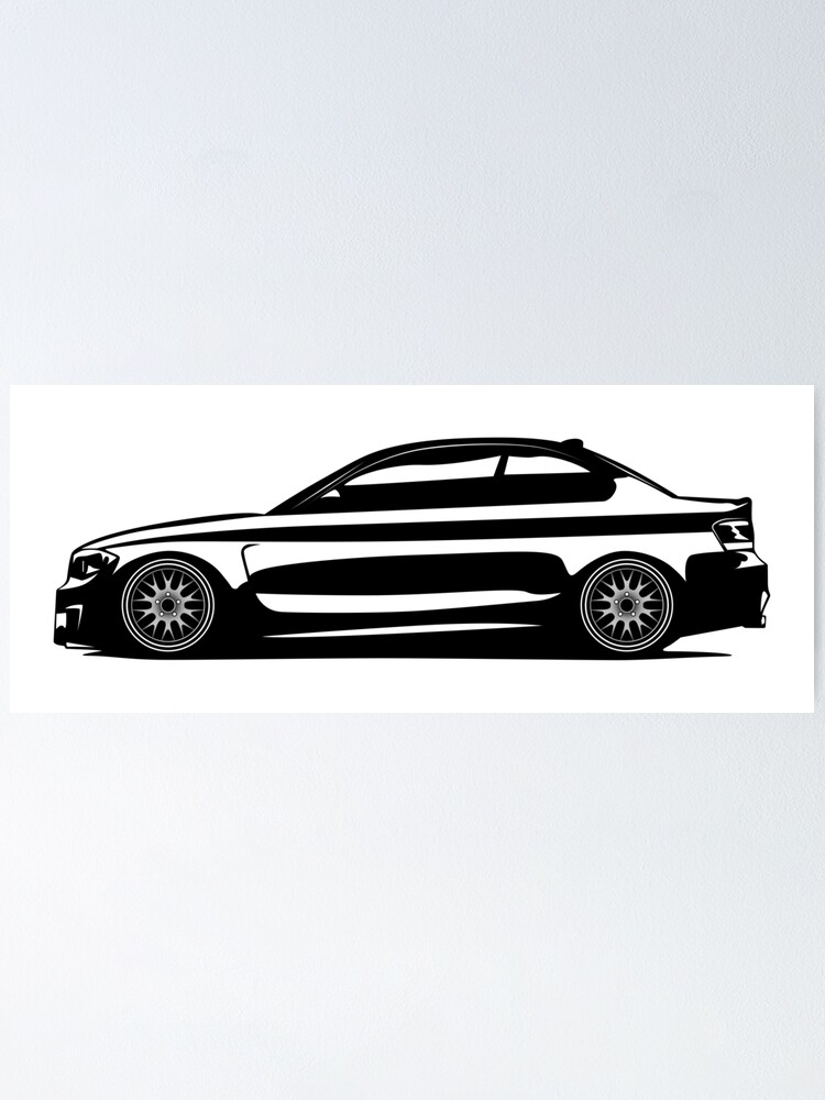 "1M Coupe Side Artwork" Poster For Sale By L13psna | Redbubble