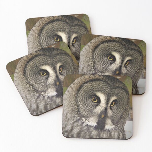 Item preview, Great grey owl designed and sold by StudioCorvid.