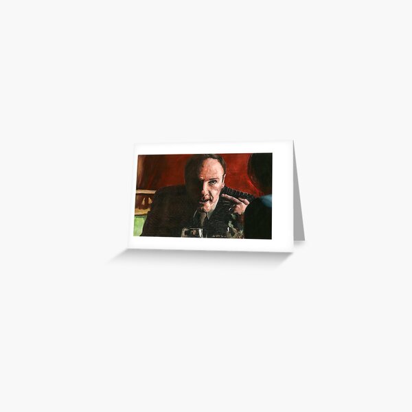 Tony Soprano Greeting Card