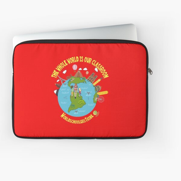 The Whole World in Our Classroom Laptop Sleeve