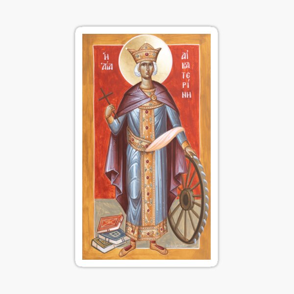 St Katherine of Alexandria Sticker