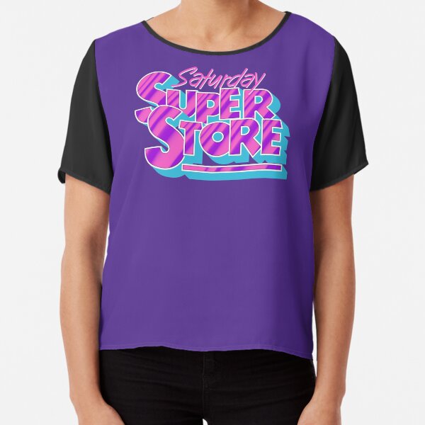 NDVH Saturday Superstore Chiffon Top