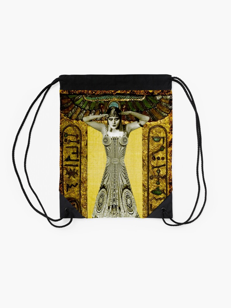 Alternate view of Theda Bara Drawstring Bag