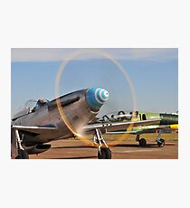 Mustang ready for action! Photographic Print