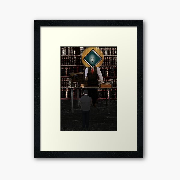 The Bureaucratic Process Framed Art Print