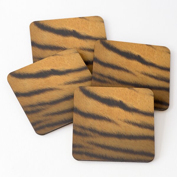 Item preview, Tiger Stripes Striped fur Animal Africa Pattern Black Orange  designed and sold by funnytshirtemp.