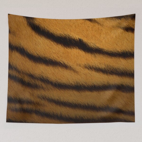 Item preview, Tiger Stripes Striped fur Animal Africa Pattern Black Orange  designed and sold by funnytshirtemp.