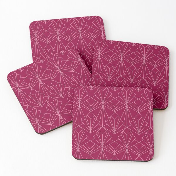 Item preview, Art Deco in Raspberry Pink designed and sold by The Wellington Boot.