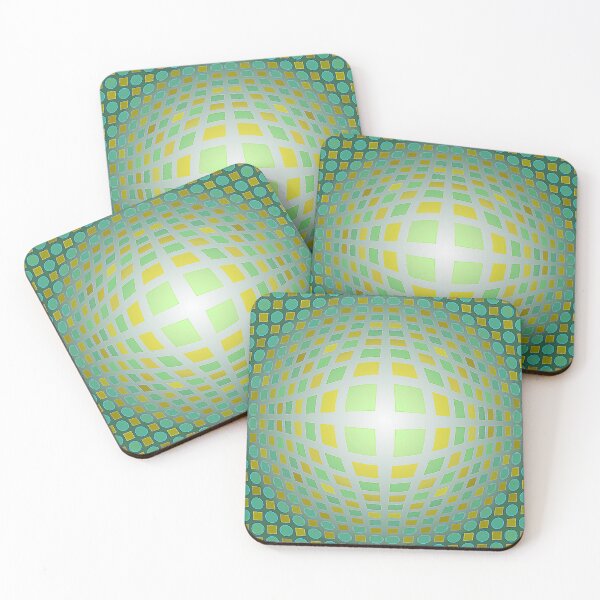 Item preview, Victor Vasarely Homage 3 designed and sold by Salocin.