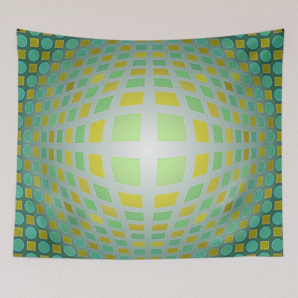 Item preview, Victor Vasarely Homage 3 designed and sold by Salocin.