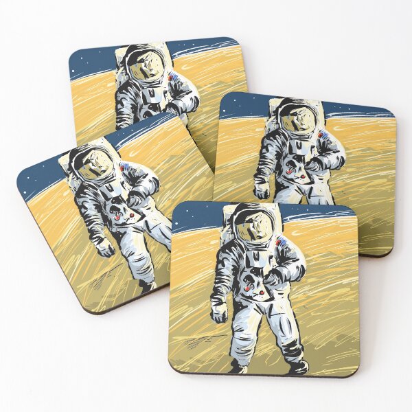 Item preview, Moon landing illustration designed and sold by stephenignacio.