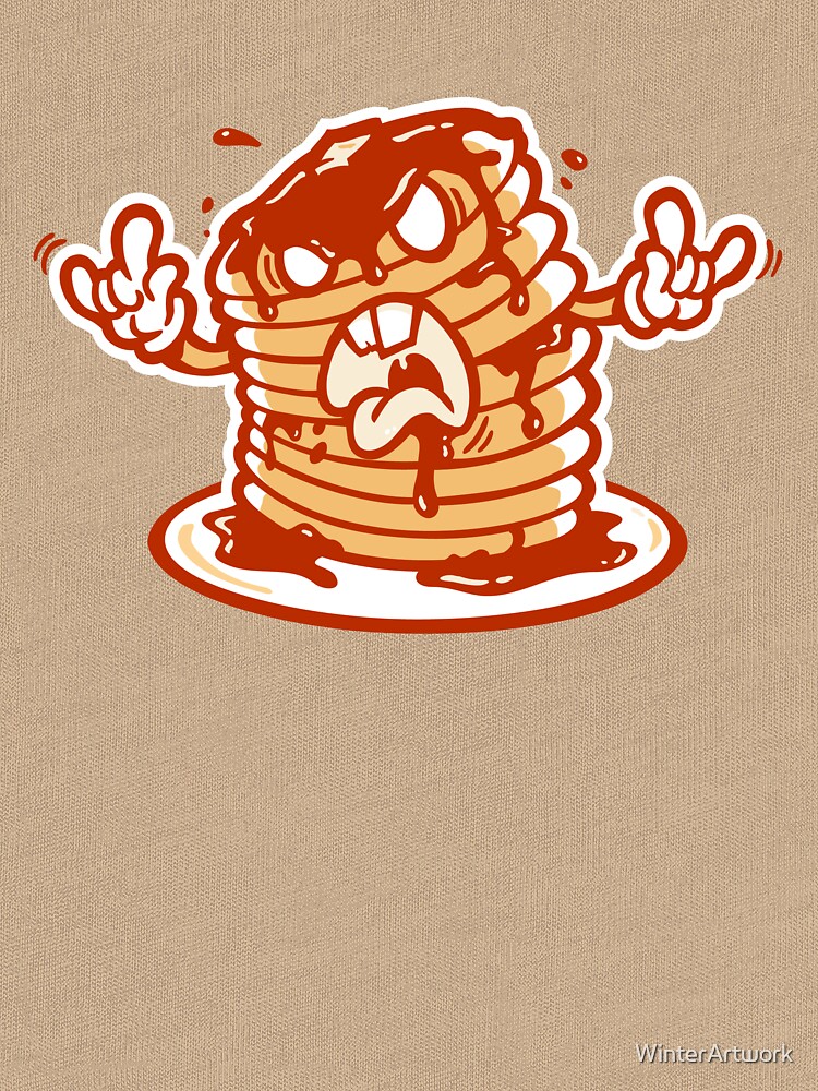 Thumbnail 7 of 7, Tri-blend T-Shirt, Mr Pancakez designed and sold by WinterArtwork.