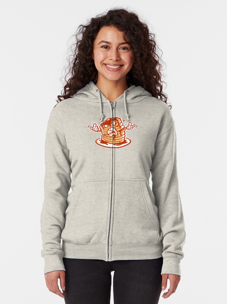 Thumbnail 2 of 5, Zipped Hoodie, Mr Pancakez designed and sold by WinterArtwork.