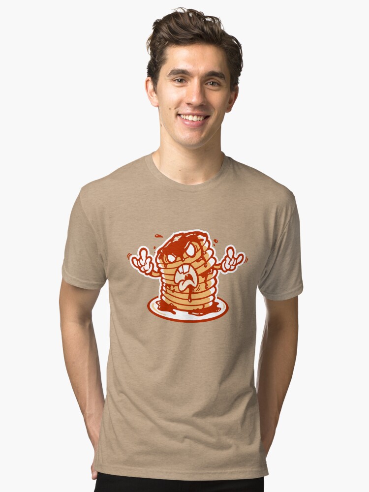 Thumbnail 1 of 7, Tri-blend T-Shirt, Mr Pancakez designed and sold by WinterArtwork.