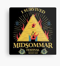 Sacrifice - Midsommar Festival Metal Print