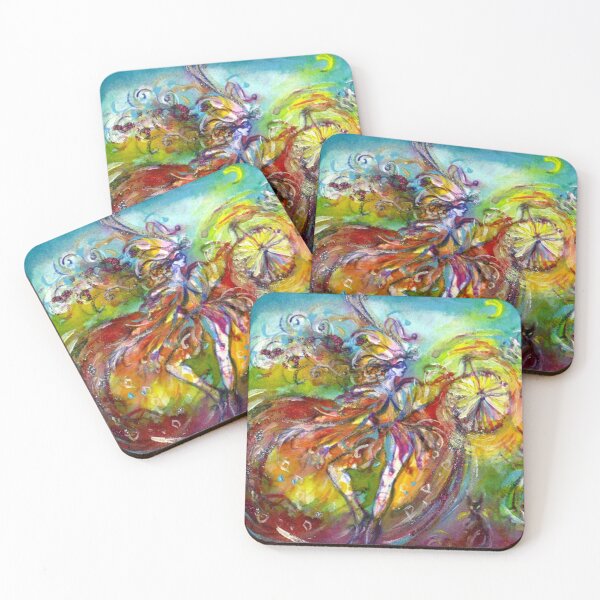 Item preview, ITALIAN CARNIVAL DANCERS  Masquerade Dance,Music,Theater,Watercolor by Bulgan Lumini designed and sold by BulganLumini.
