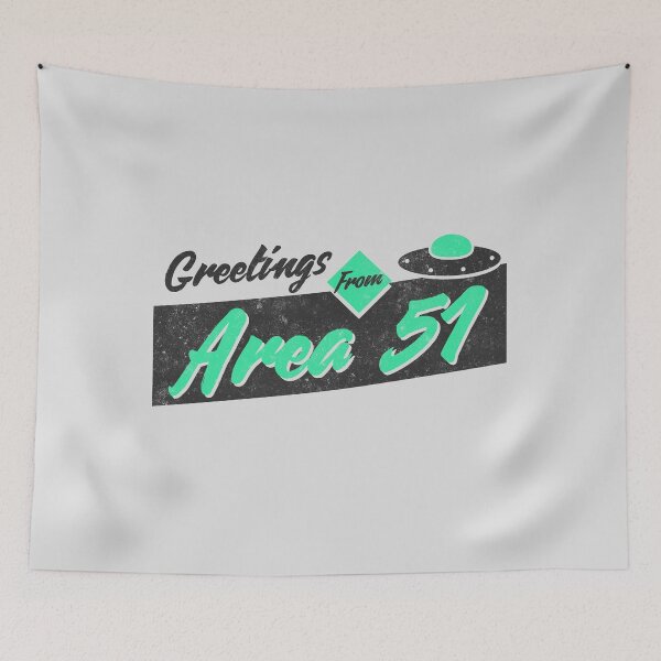 Item preview, Greetings From Area 51 designed and sold by DeadRight.