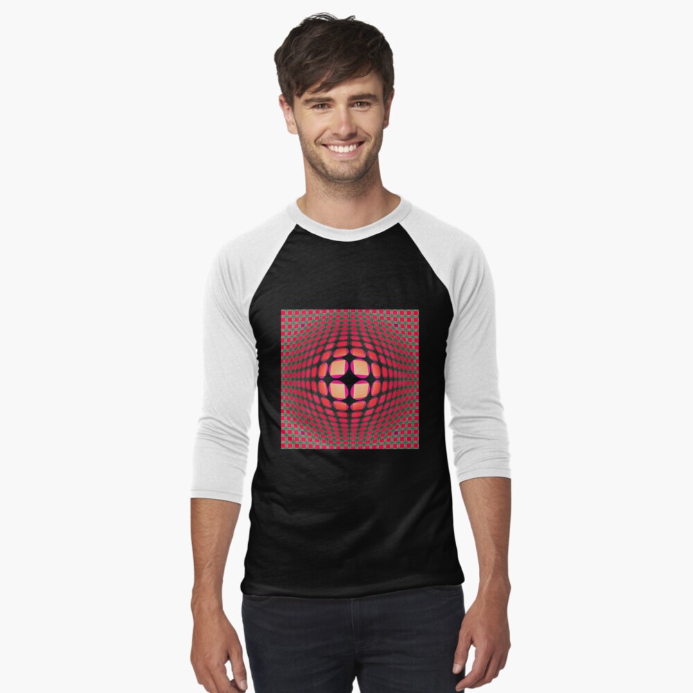 Aperçu de l'œuvre T-shirt baseball manches ¾ créée et vendue par Salocin.