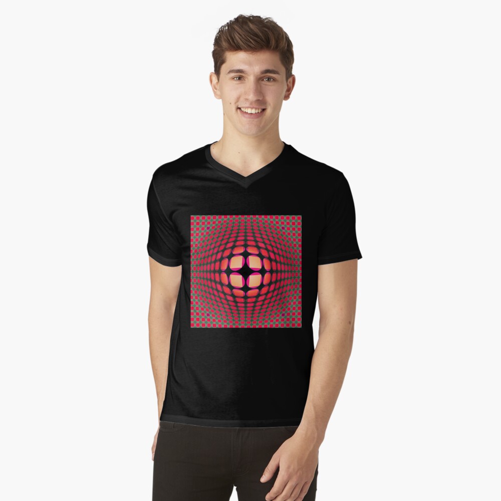 Aperçu de l'œuvre T-shirt col V créée et vendue par Salocin.