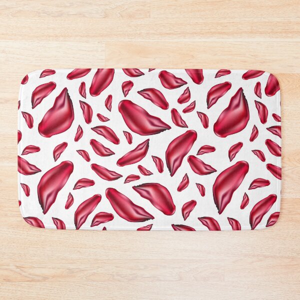 Item preview, red flower petals and flowers designed and sold by lex-sky.
