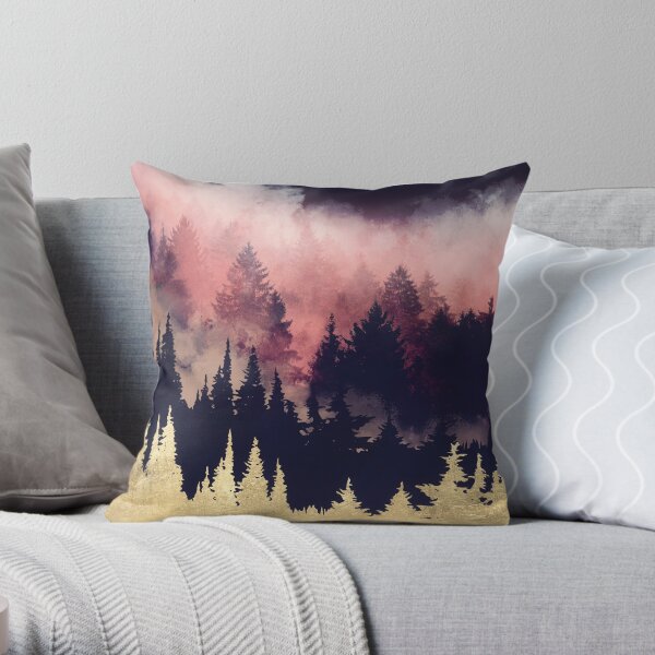 Evening Glow Throw Pillow