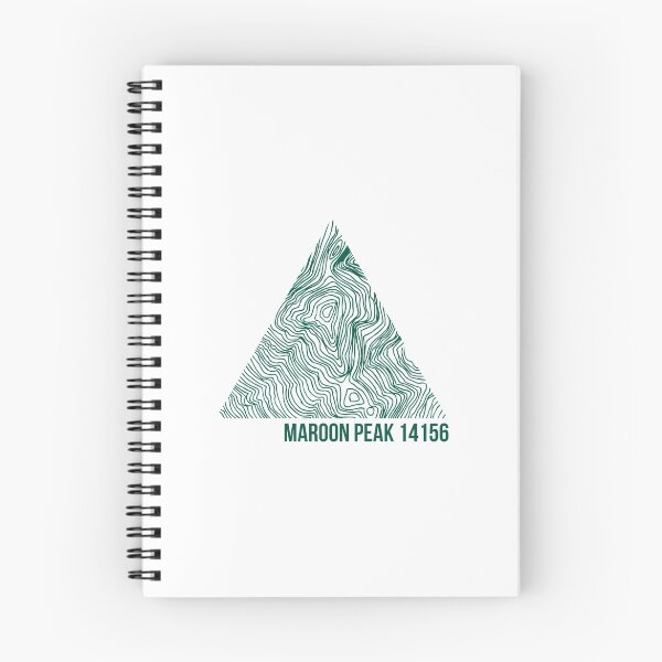 Item preview, Maroon Peak Topo designed and sold by januarybegan.