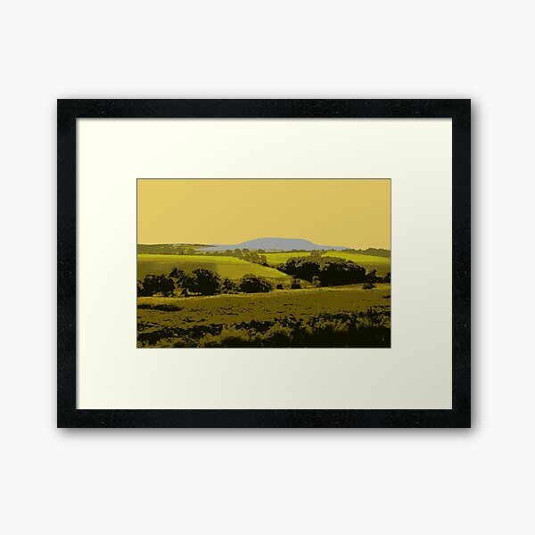 Pendle Hill Framed Art Print