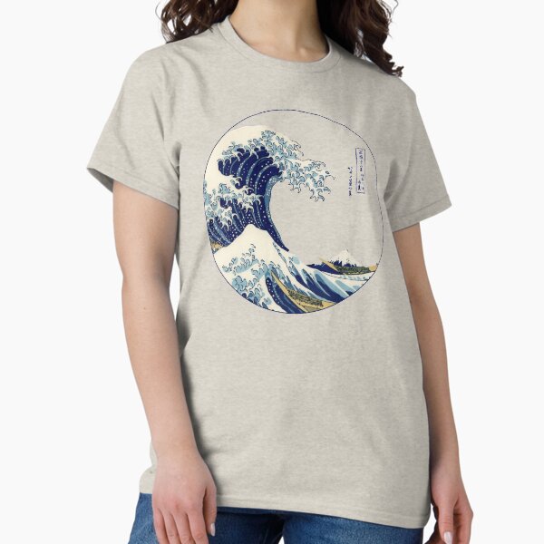Item preview, La grande vague au large de Kanagawa designed and sold by Earl-Grey-Tees.