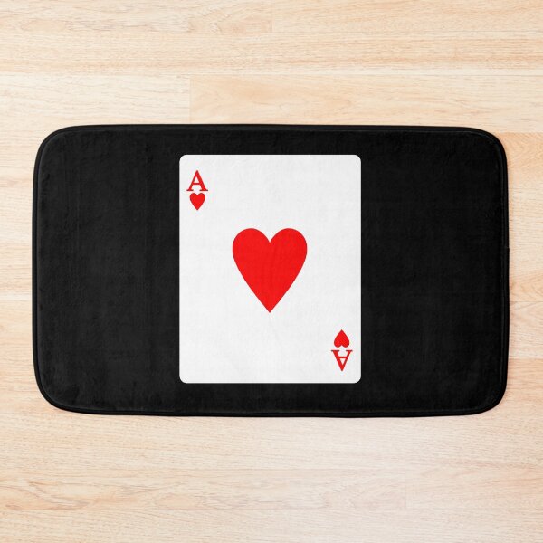 Item preview, Ace of Hearts Lucky Card T-Shirt Sticker Queen Cushion designed and sold by deanworld.