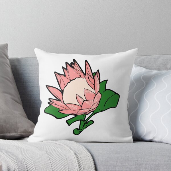 Item preview, Australian Native Flower - Beautiful Pink Protea Illustration designed and sold by Annalee Beer.