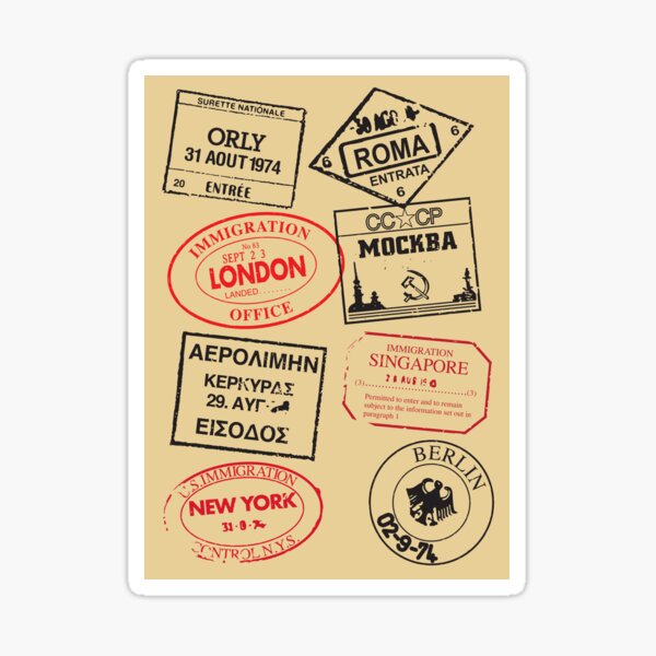 Item preview, Pest Briefmarken designed and sold by Off the Box.