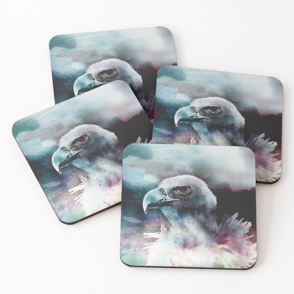 Item preview, vulture - watercolor designed and sold by hottehue.