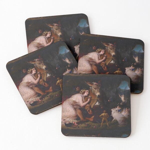 Item preview, Titania and Bottom, A Scene from a Midsummer Nights Dream by Edwin Landseer  designed and sold by wildtribe.