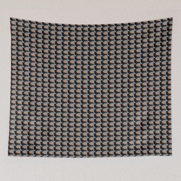 Item preview, Minimal Orange on Black designed and sold by DigitalSolo.