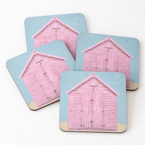 Item preview, Pink Beach Hut designed and sold by Linsey Williams.