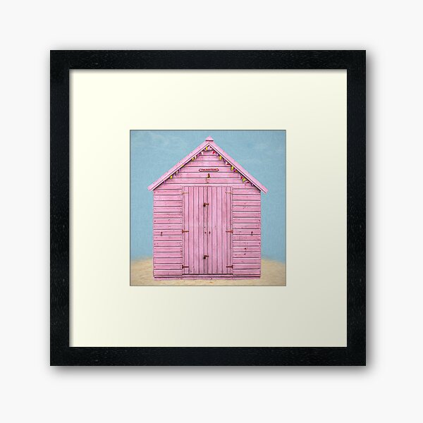 Item preview, Pink Beach Hut designed and sold by Linsey Williams.
