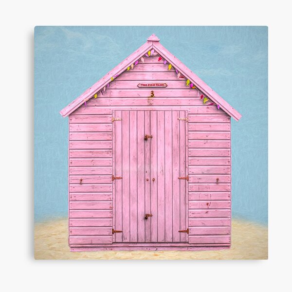Item preview, Pink Beach Hut designed and sold by Linsey Williams.