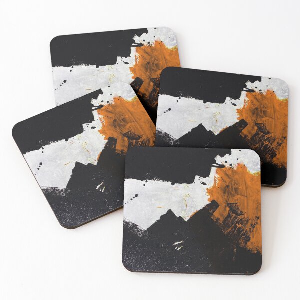 Item preview, Minimal Orange on Black designed and sold by DigitalSolo.