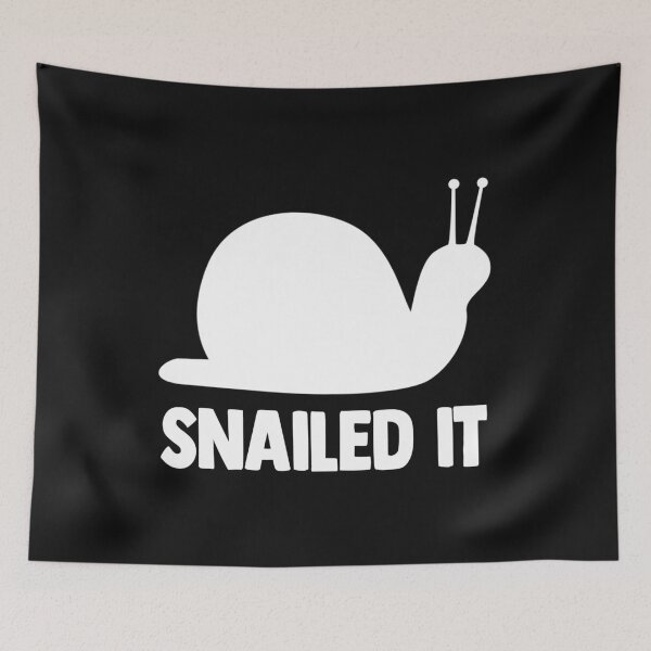 Item preview, Snailed It Cute Sluggish Silhouette designed and sold by Bendthetrend.