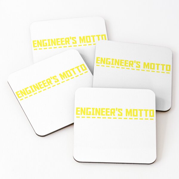 Item preview, The Best  Engineer Motto In The World designed and sold by yoca44.