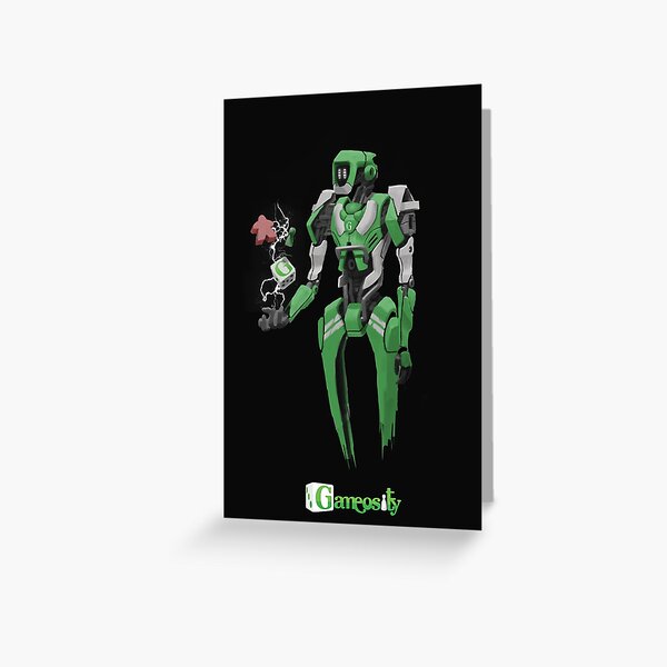Beeple the Gameosity Mech Greeting Card