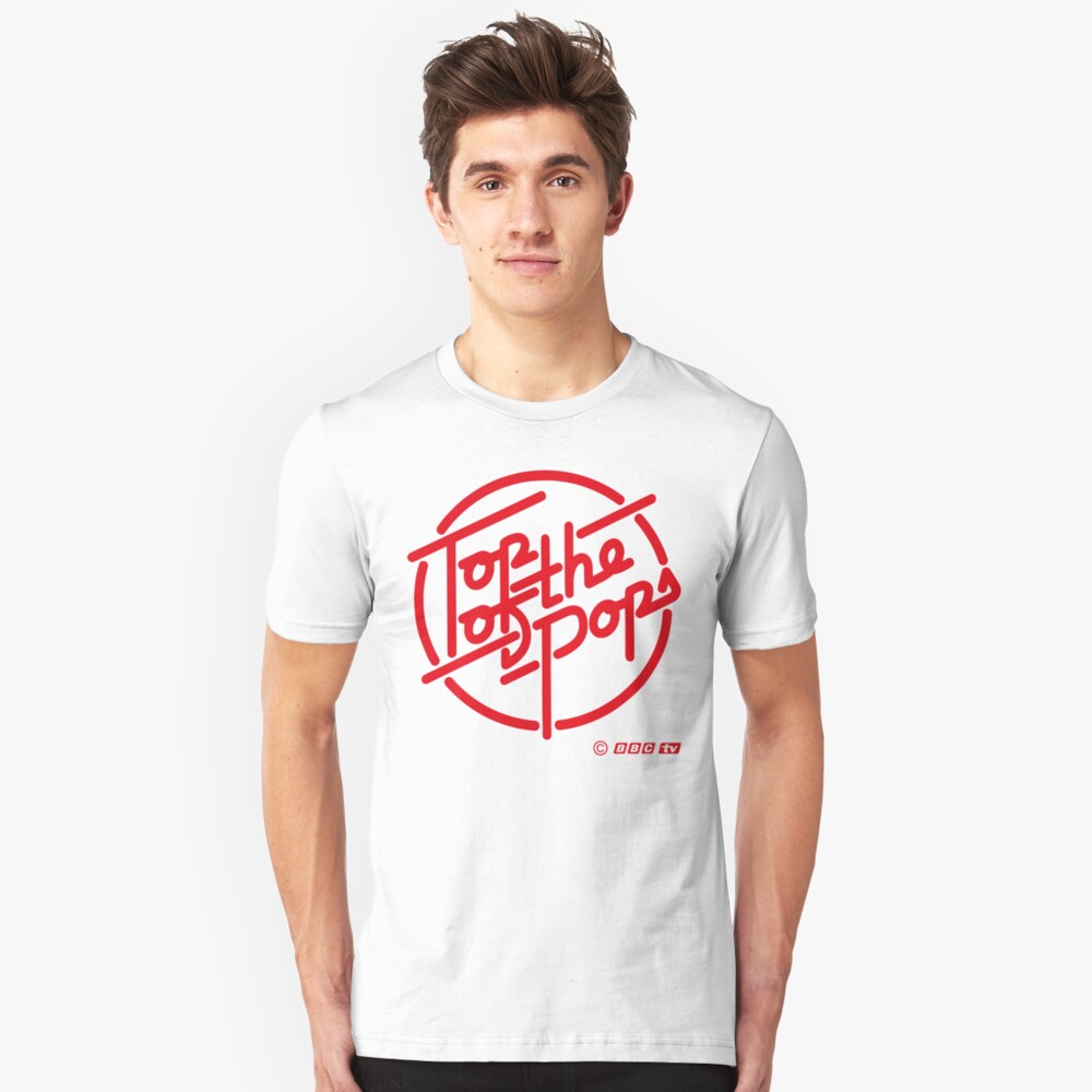 NDVH Top of the Pops red Slim Fit T-Shirt