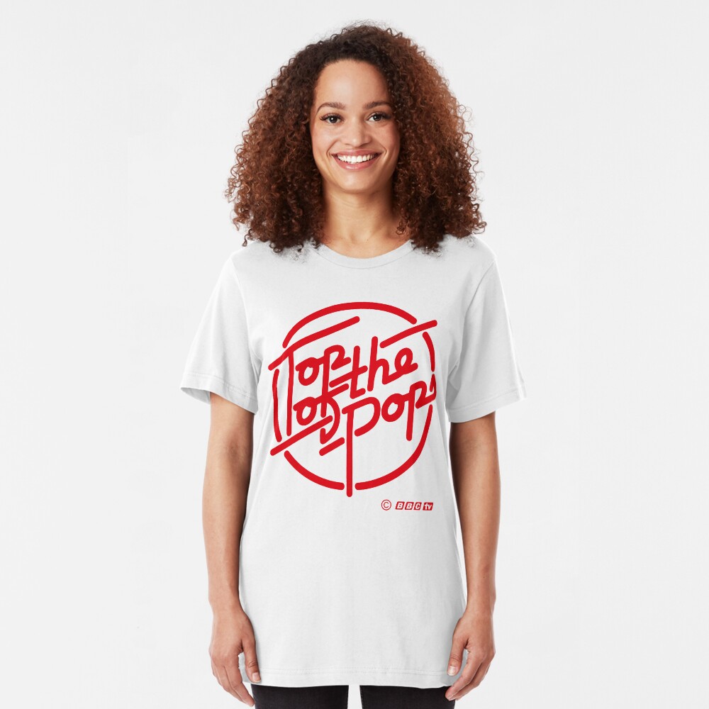 NDVH Top of the Pops red Slim Fit T-Shirt