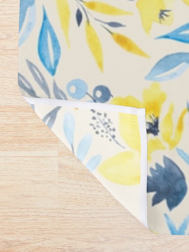 Alternate view of Golden Morning Shower Curtain