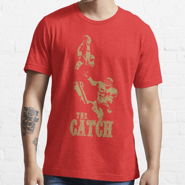 The Catch - Dwight Clark' Essential T-Shirt for Sale by fontastic