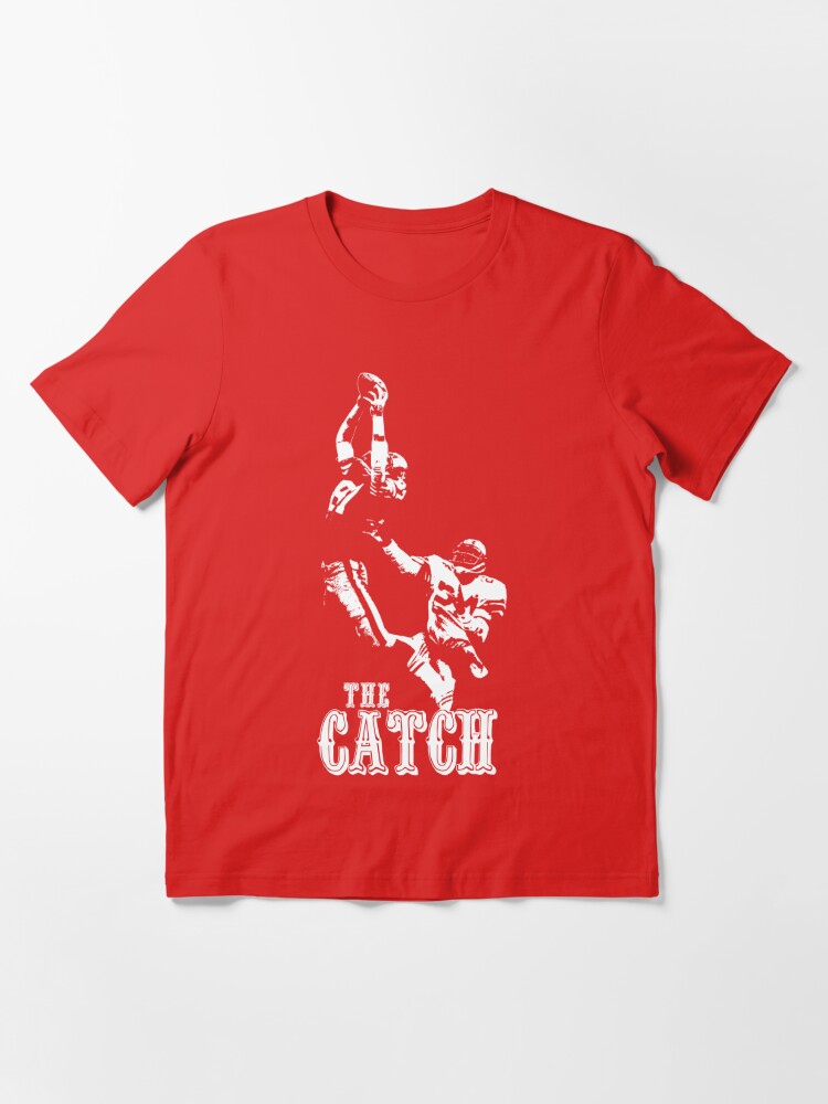 49ers The Catch Dwight Clark Crop Top T-Shirt