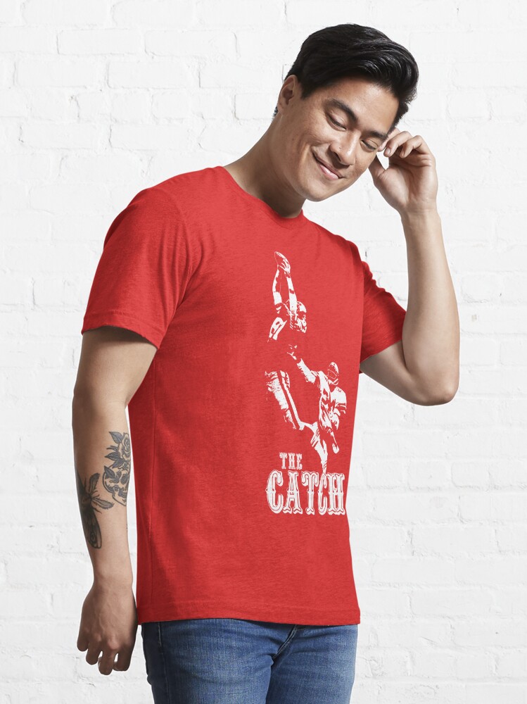 49ers the Catch Premium T Shirt in Mens Sizes S-3XL in White 